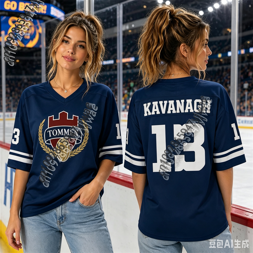 Women'S Fashion Rugby Top - Maglietta da rugby Kavanagh 13 Biggs