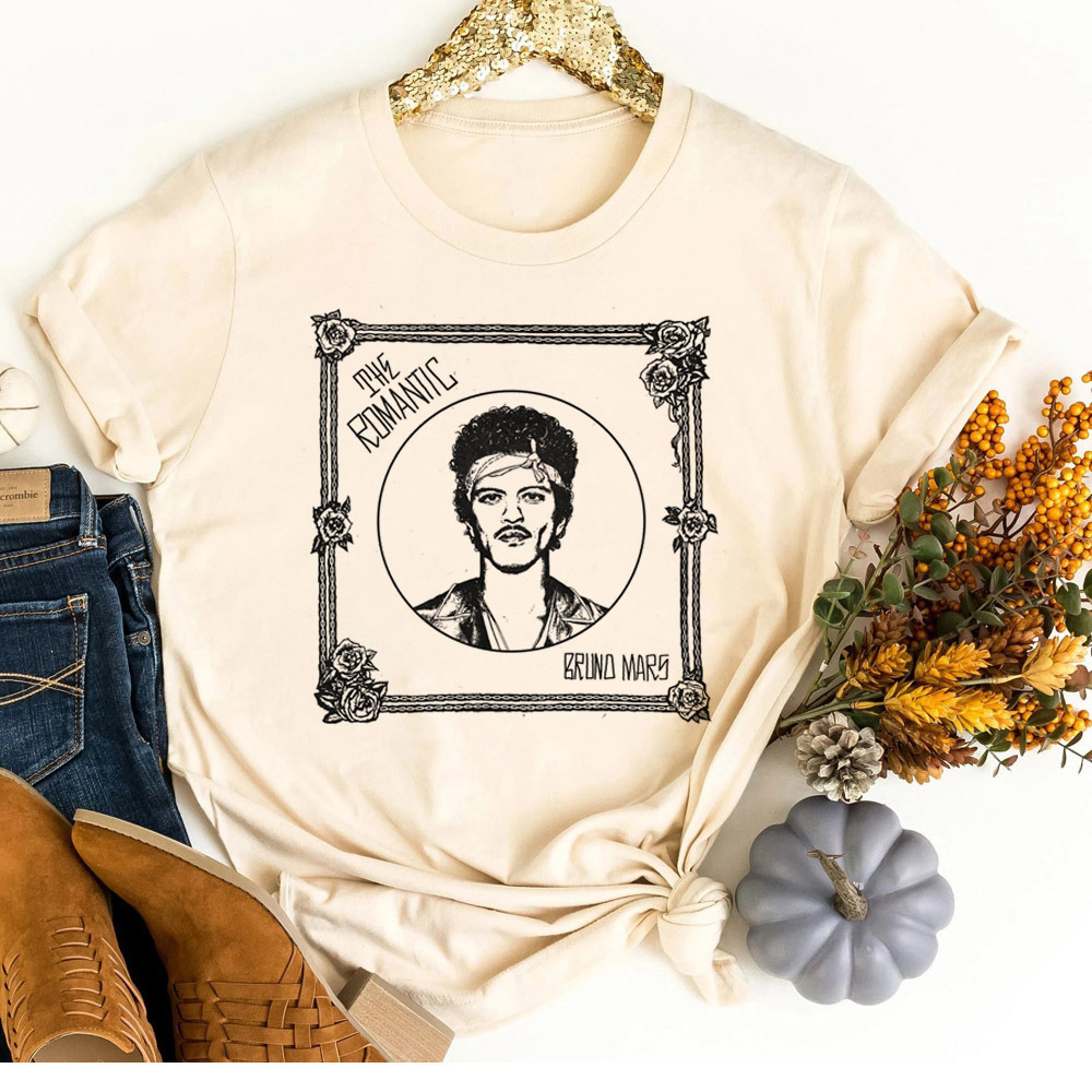 Women'S Fashion From The 80S - Maglietta Bruno Mars da donna, t-shirt