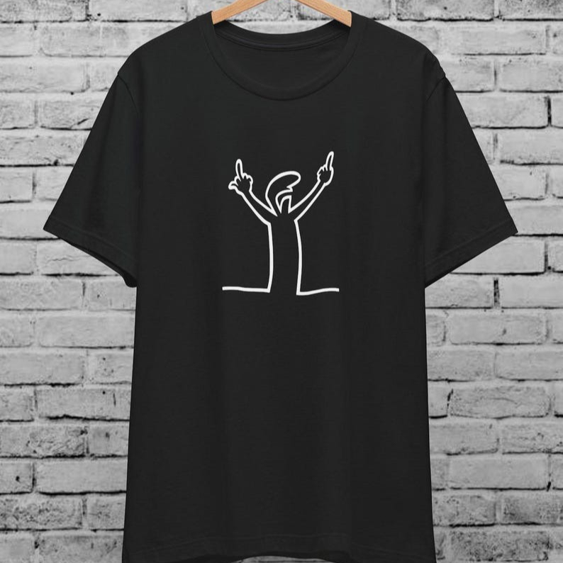 Women'S Fashion From The 80S - T-shirt unisex Angry La Linea per