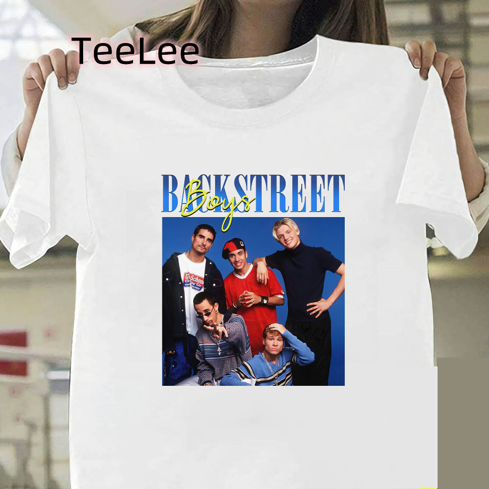 Women'S Fashion From The 90S - Vintage BSB T Shirt Donna Stampa