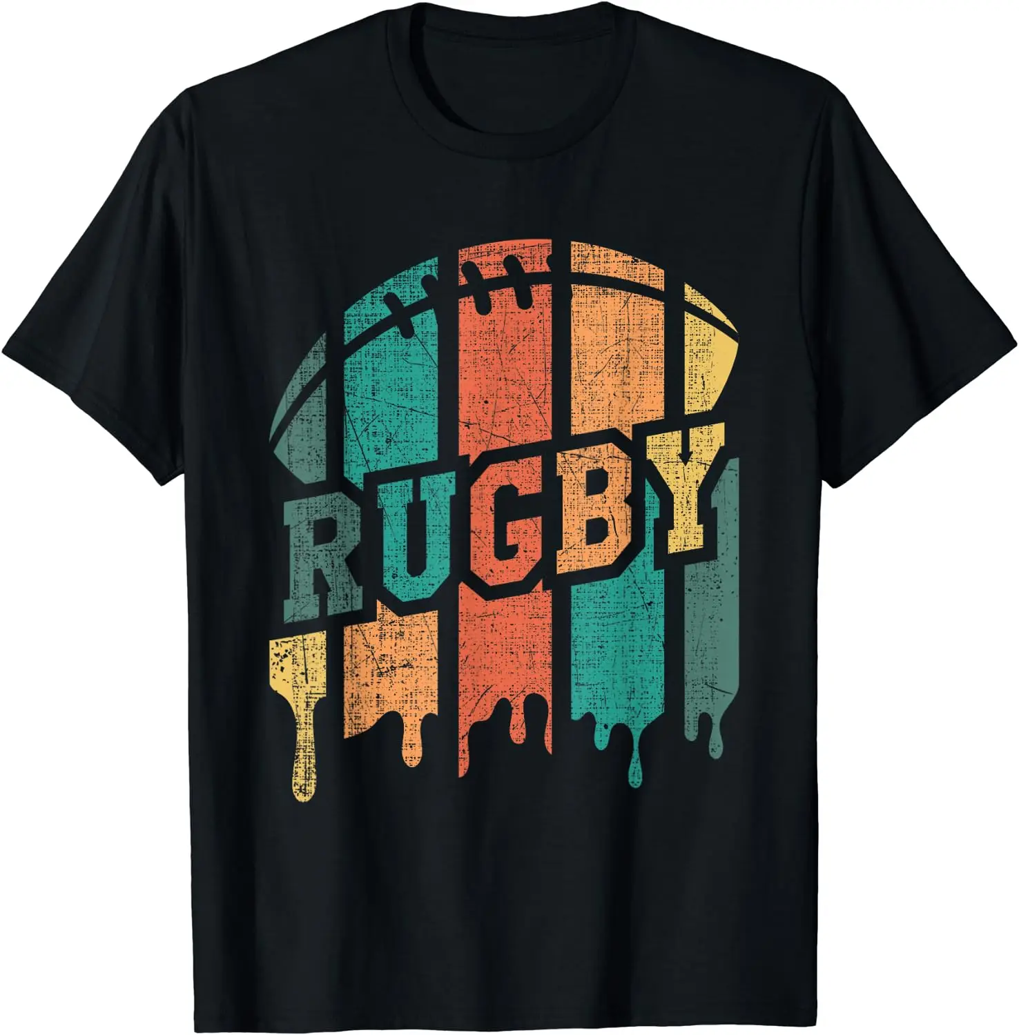 Women'S Fashion Rugby Top - Giocatore di rugby vintage Sport Retro