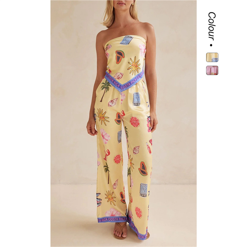 Maxi Dress Boho - Nuovo Set Estivo 25 con Stampa