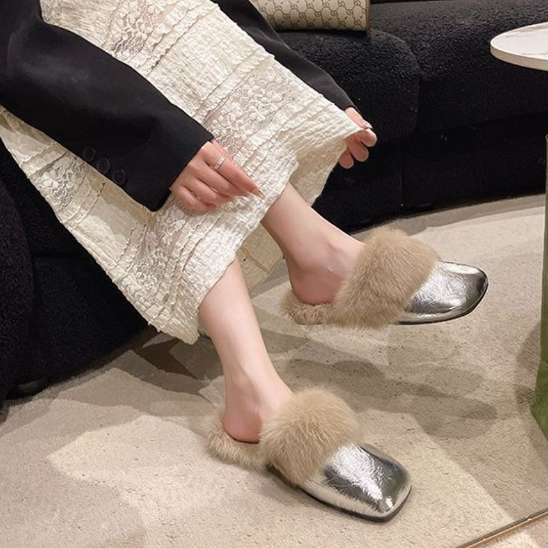 Women'S Fashion Winter 2025 - Pantofole piatte da donna 2025 Autunno