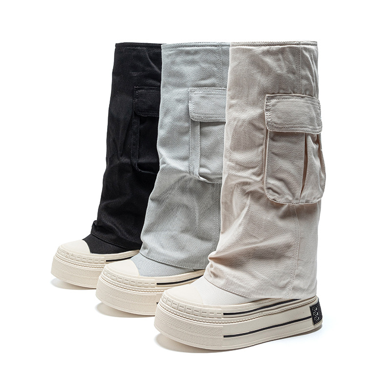 Women'S Fashion Winter 2025 - 12 cm Denim Cnvas 2025 Autunno