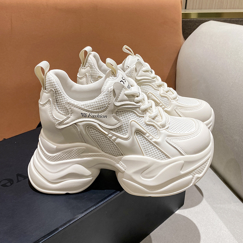 Sneakers Fashion Women - Sneakers con Zeppa per Donna, Nuove