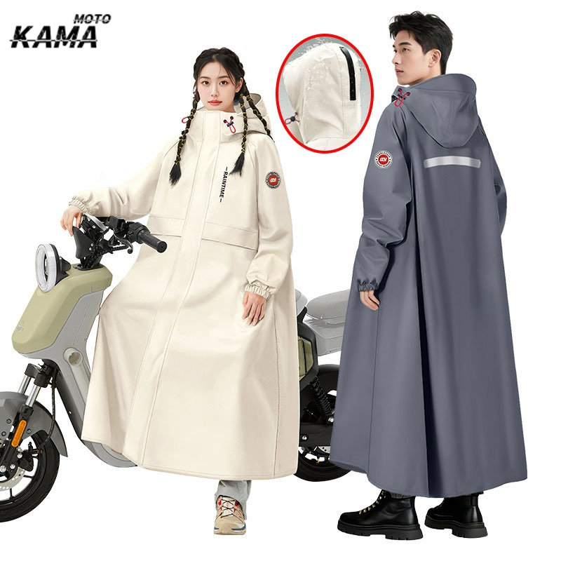 Women'S Fashion Raincoat - Impermeabile Lungo per Bicicletta MTB e