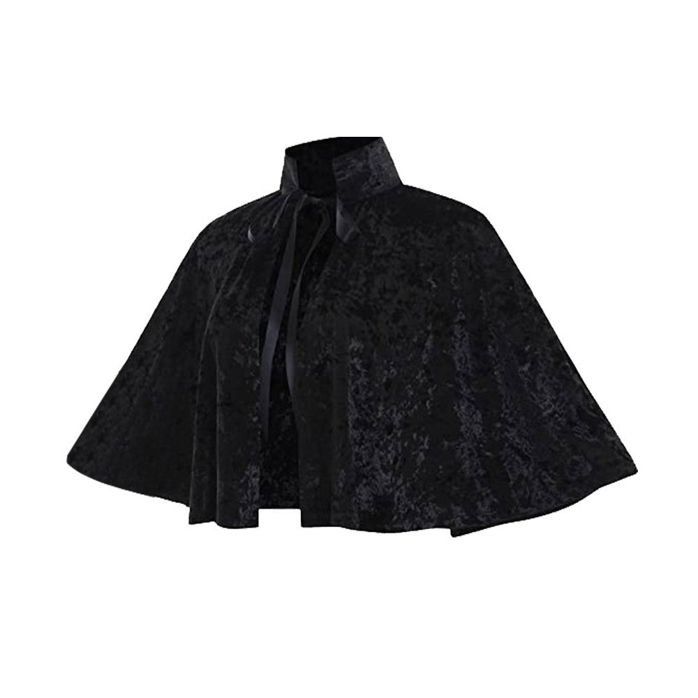 Women'S Fashion Victorian - Nuovo Mantello Vintage in Velluto per