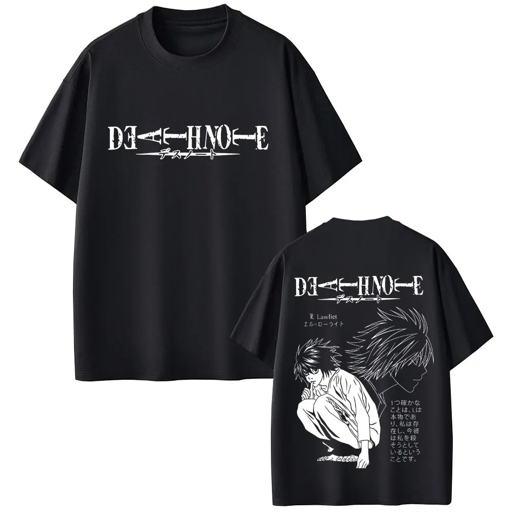 Women'S Fashion From The 90S - T-shirt Anime Death Note 2026 con