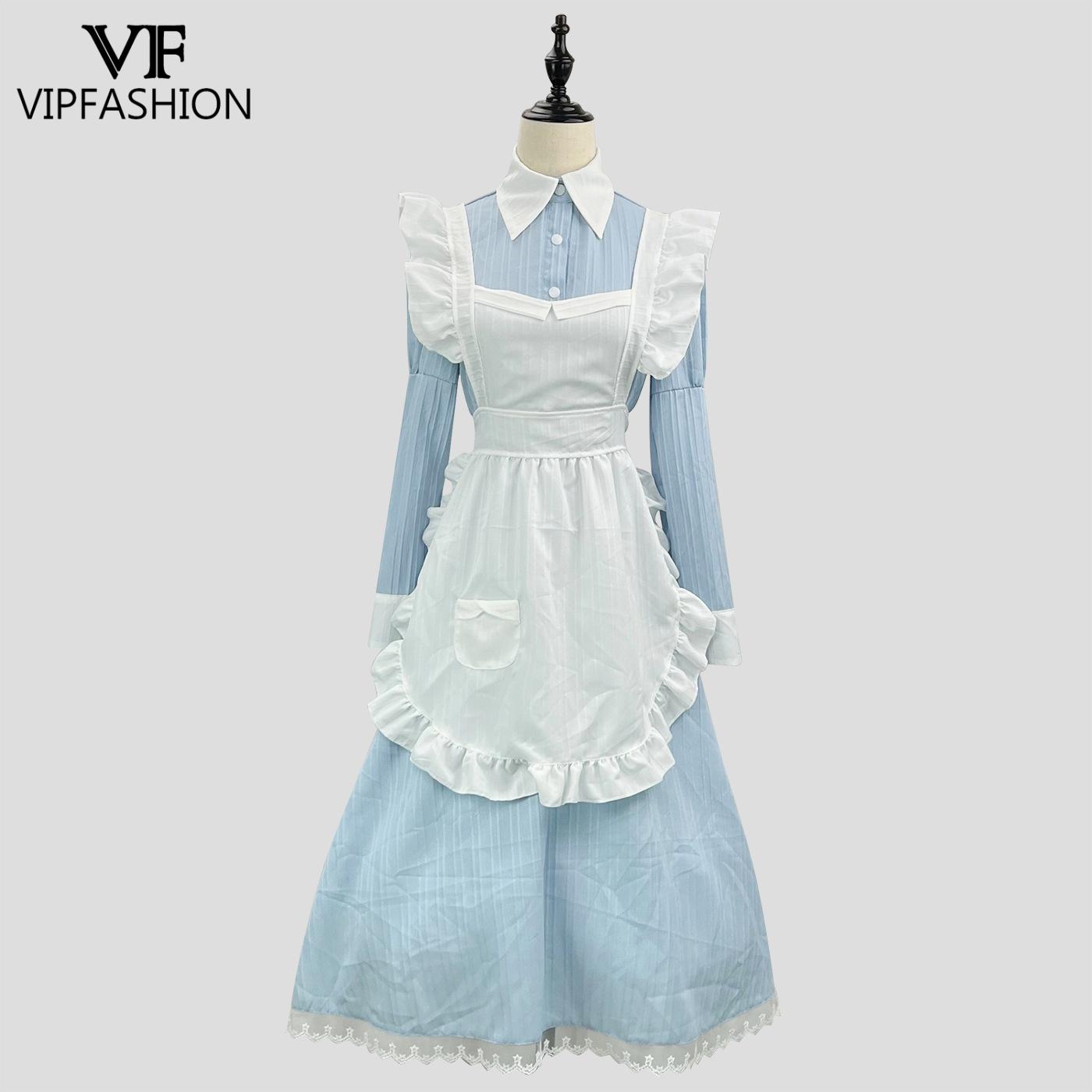 Women'S Fashion Victorian - VIP FASHION Abito da cameriera vittoriano