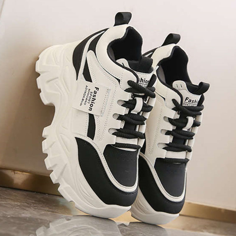 Sneakers Fashion Women - Nuove Sneakers con Piattaforma alla Moda,
