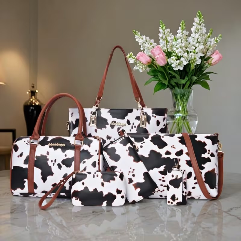 Crossbody Bag Women - Set di 6 Borse in PU