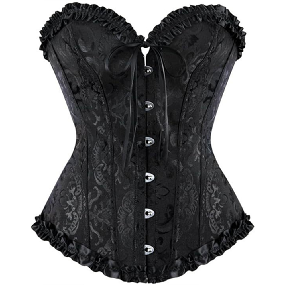 Women'S Fashion Victorian - Corsetto Top Plus Size Donna Bustier