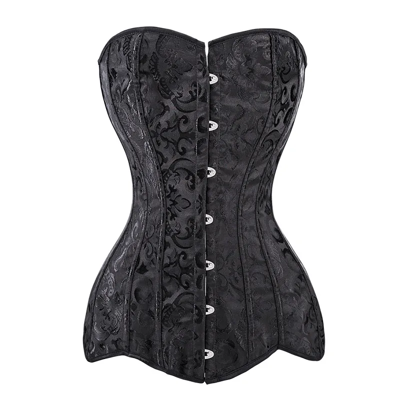 Women'S Fashion Victorian - Corsetto lungo per torso Top Donna