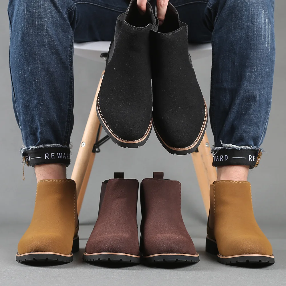 Women'S Fashion Winter 2025 - Stivaletti da uomo Stivaletti in pelle