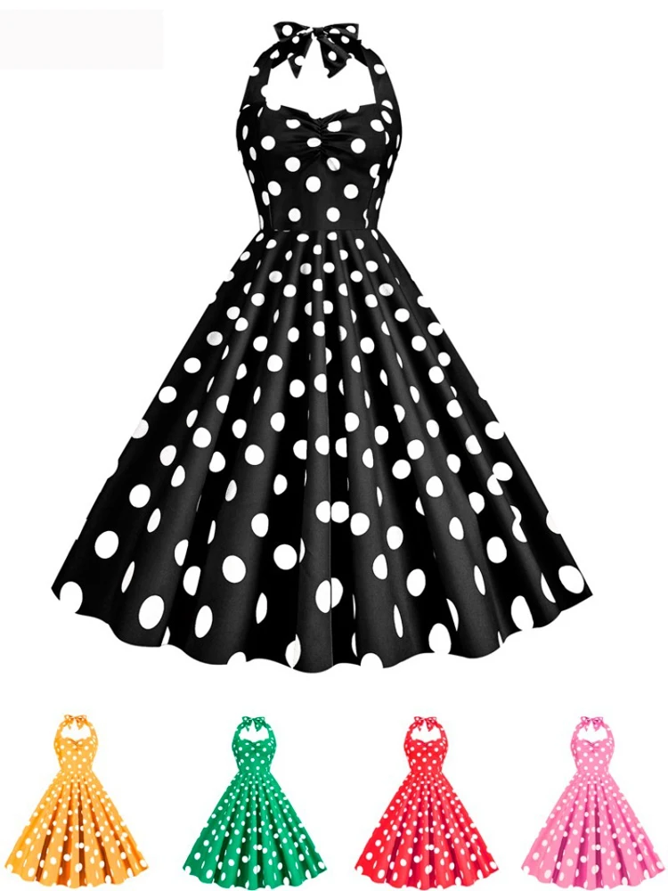 Women'S Fashion In The 1950S - Abito Estivo Sexy da Donna con