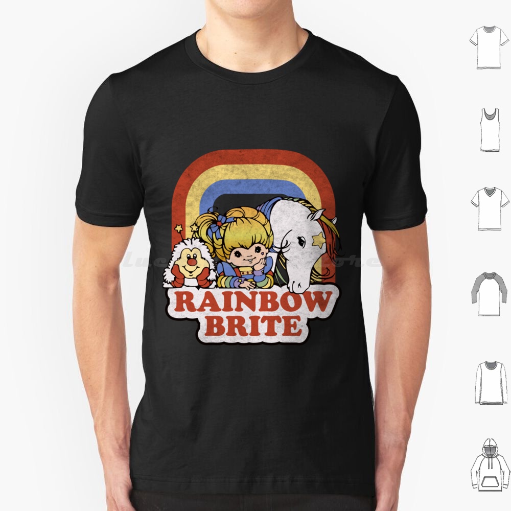 Women'S Fashion From The 80S - Arcobaleno Brite T-Shir T Shirt in