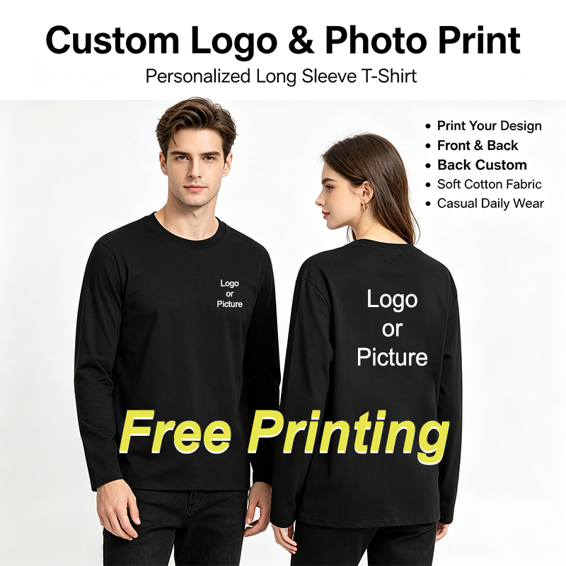 Women Fashion Outfits - T-shirt Personalizzate in Cotone a Maniche