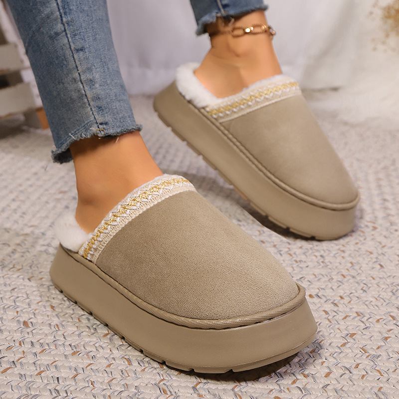 Women'S Fashion Winter 2025 - Pantofola da casa donna inverno caldo