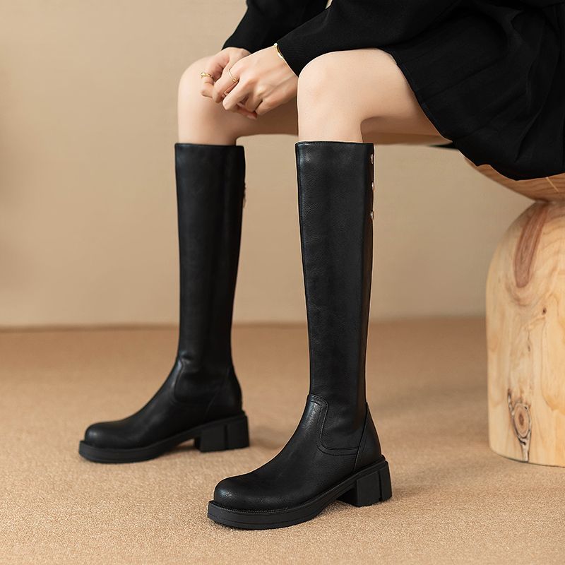 Women'S Fashion Winter 2025 - Autunno Inverno Tacco medio Donna Scarpe