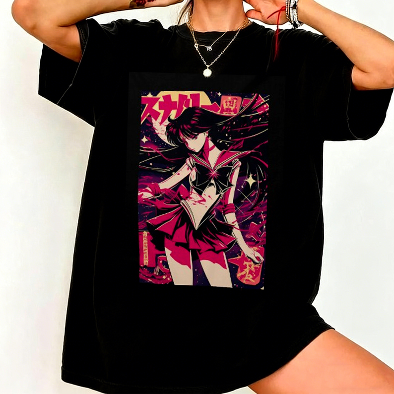 T-Shirt Sailor Moon Stile Retr - Women'S Fashion From The 90S recensione e prezzo