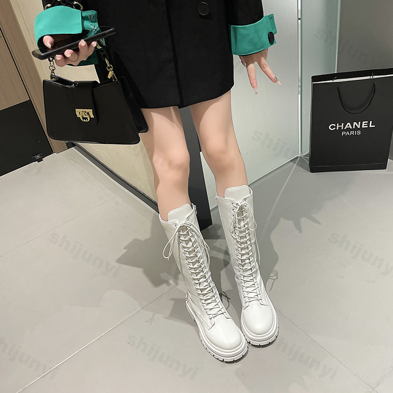 Stivali da Donna Stile Cavalie - Women'S Fashion Leather Boots recensione e prezzo