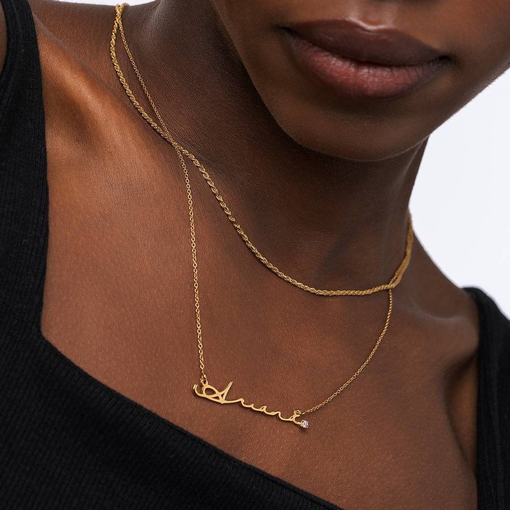 Collana con nome con diamanti- - Women Fashion Names recensione e prezzo