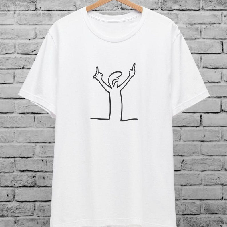 T-shirt unisex Angry La Linea  - Women'S Fashion From The 80S recensione e prezzo