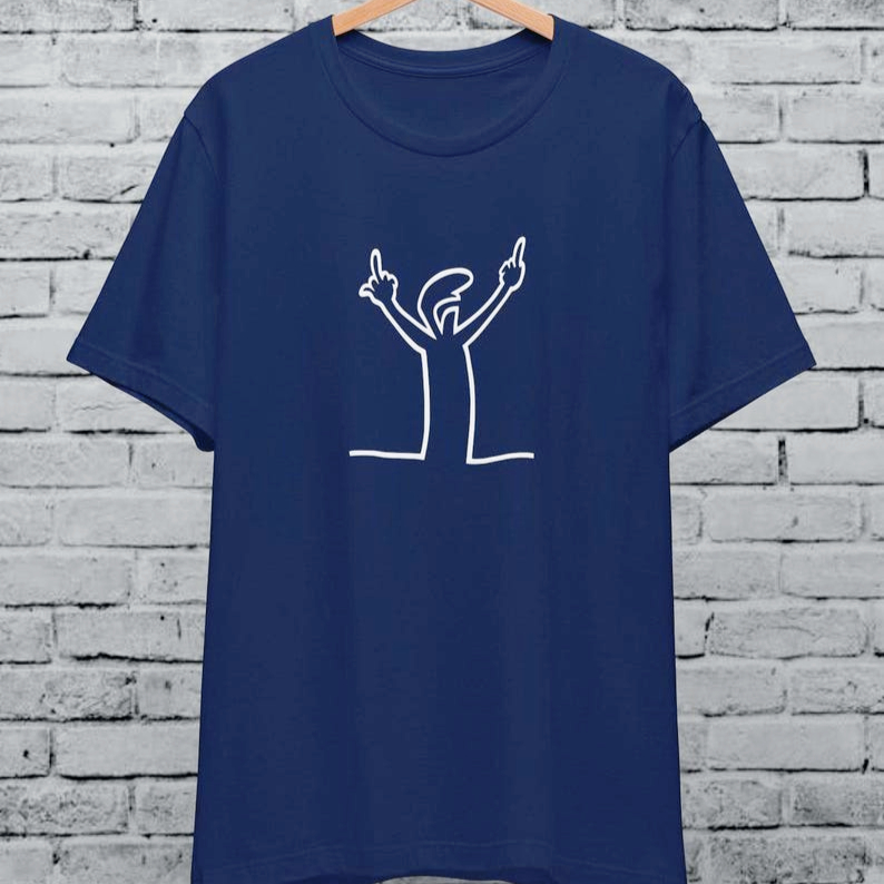 T-shirt unisex Angry La Linea  - Women'S Fashion From The 80S recensione e prezzo