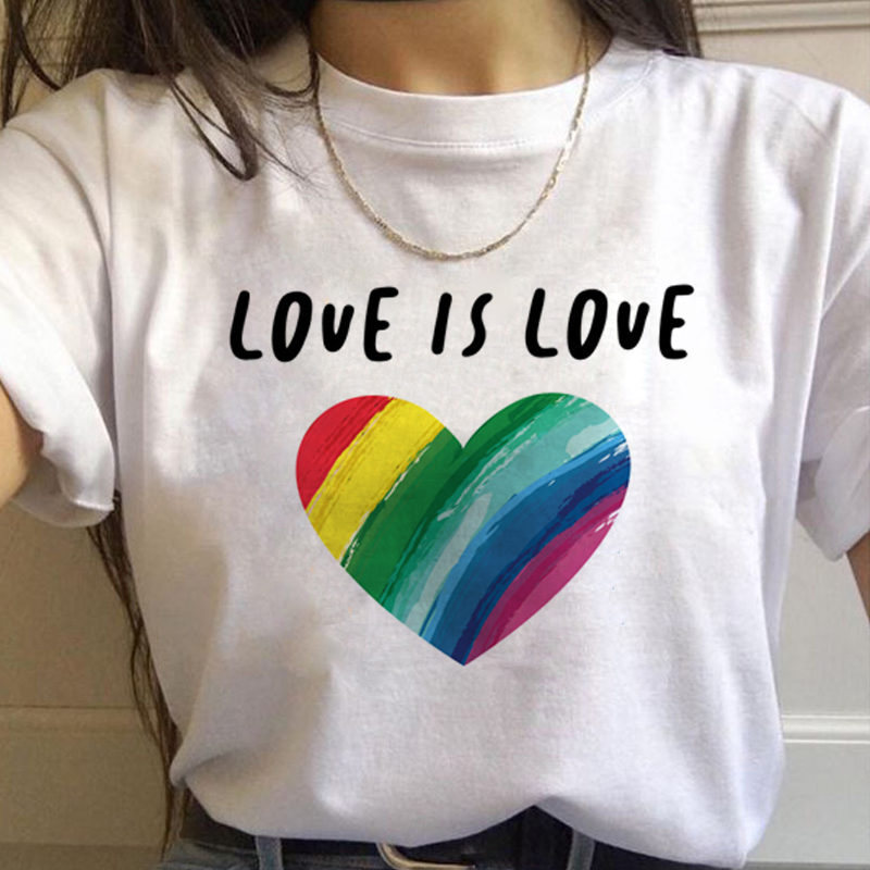 Lgbt Arcobaleno Harajuku T Shi - Women'S Fashion From The 90S recensione e prezzo