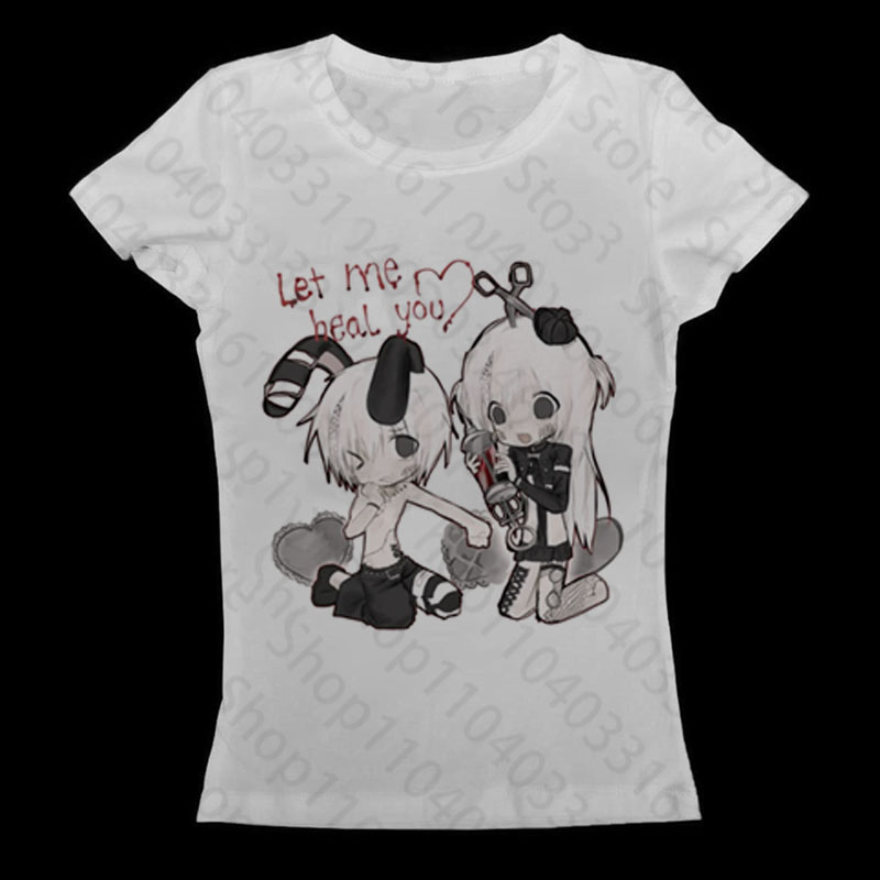 T-shirt Anime Girl Y2k, Maglie - Women'S Fashion From The 90S recensione e prezzo