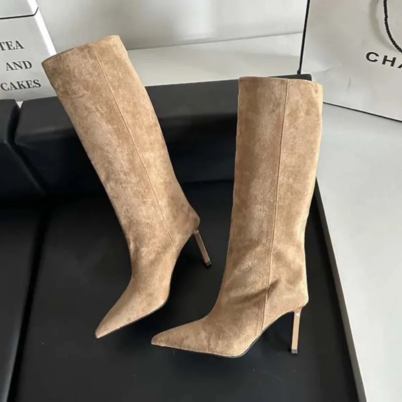 Stivali lunghi da donna di lus - Women'S Fashion Leather Boots recensione e prezzo