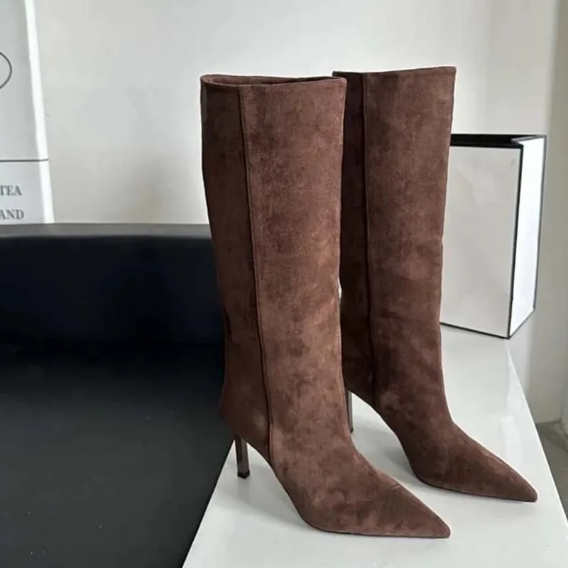 Stivali lunghi da donna di lus - Women'S Fashion Leather Boots recensione e prezzo