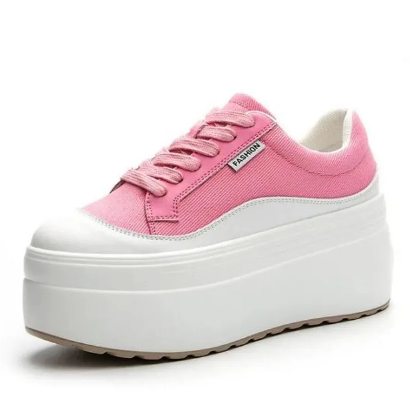8 cm nuova tela in vera pelle  - Sneakers Fashion Women recensione e prezzo