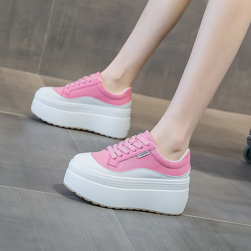 8 cm nuova tela in vera pelle  - Sneakers Fashion Women recensione e prezzo