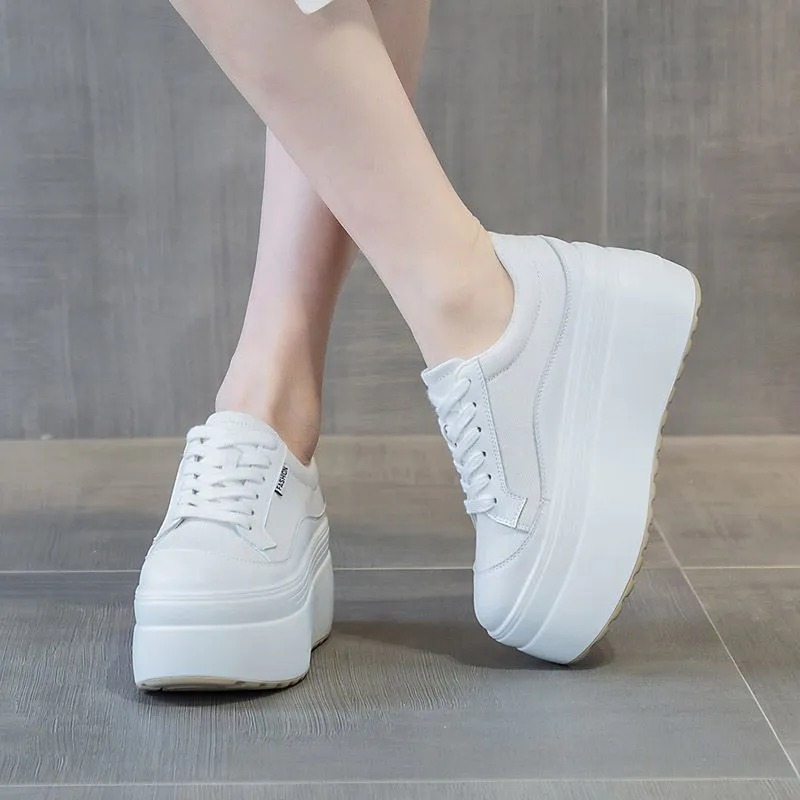 8 cm nuova tela in vera pelle  - Sneakers Fashion Women recensione e prezzo