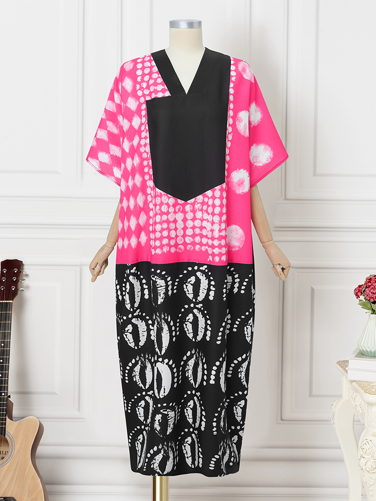 Plus Size 5XL VONDA Vintage Ma - Maxi Dress Boho recensione e prezzo