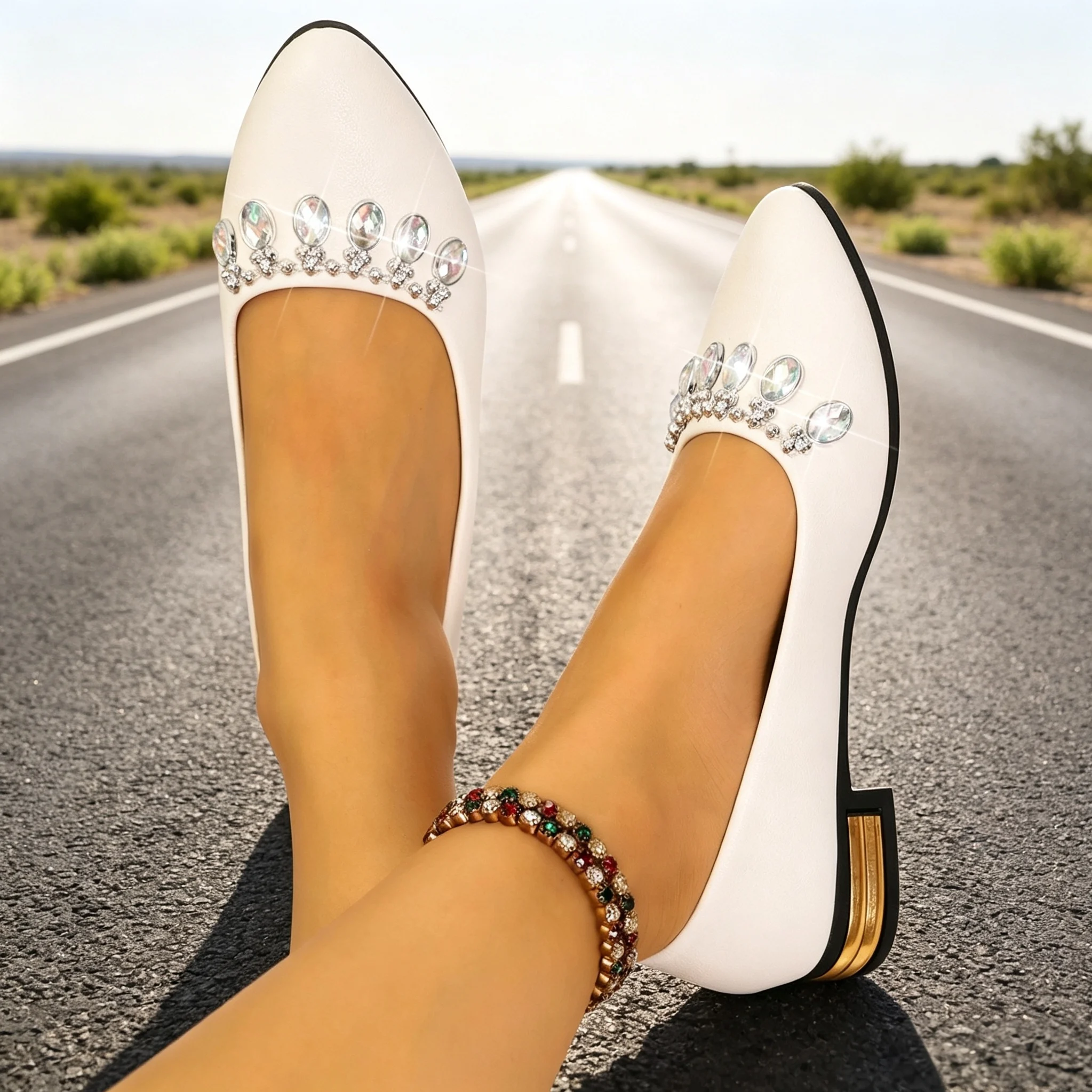 Scarpe Basse da Donna a Punta, - Sneakers Fashion Women recensione e prezzo