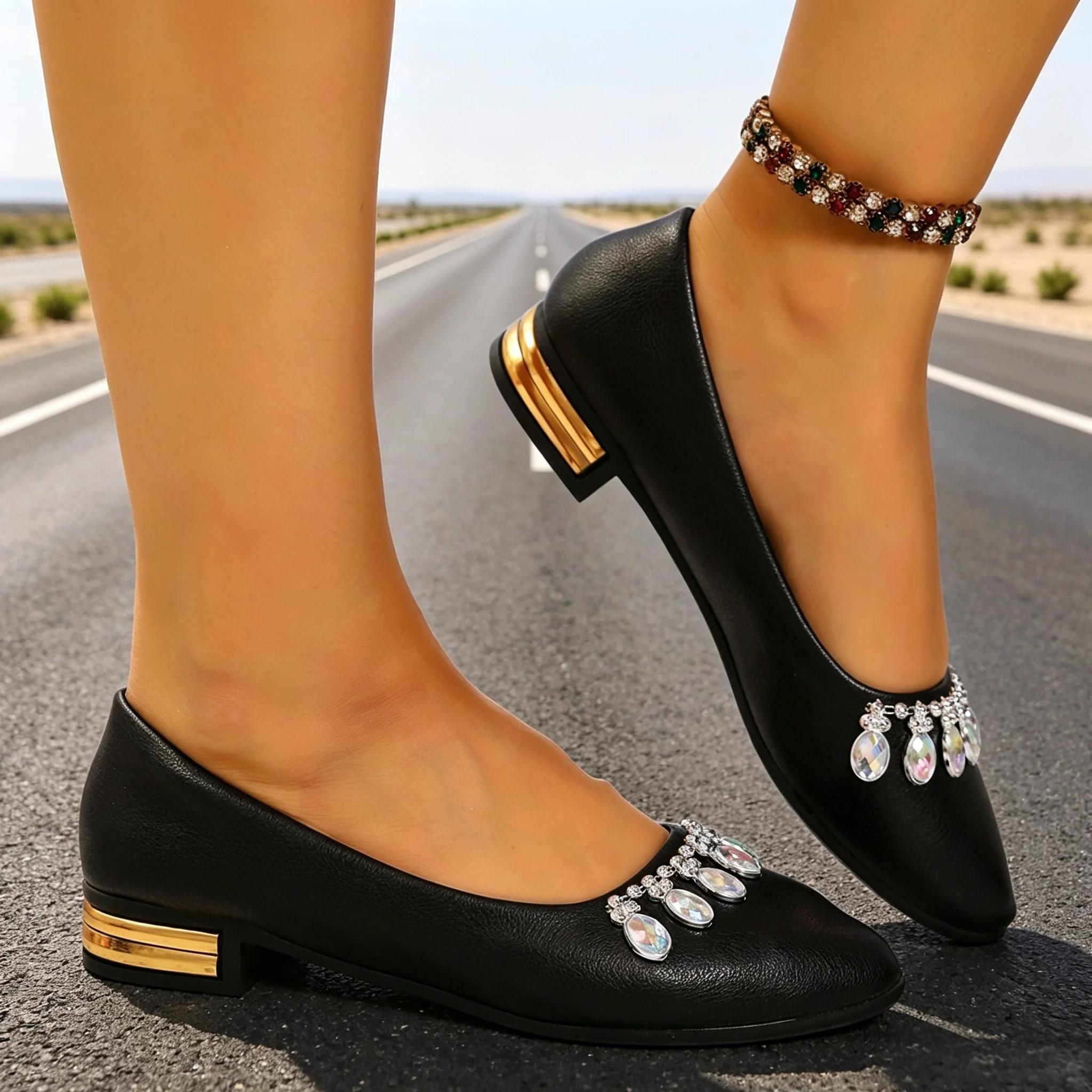 Scarpe Basse da Donna a Punta, - Sneakers Fashion Women recensione e prezzo