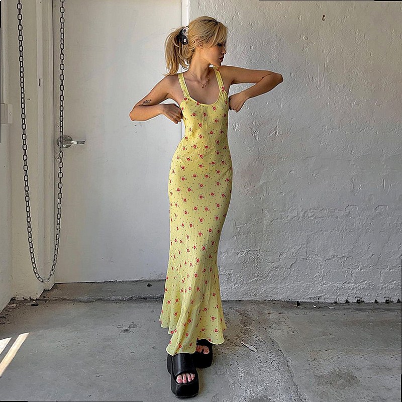 Abito lungo estivo con stampa  - Maxi Dress Boho recensione e prezzo