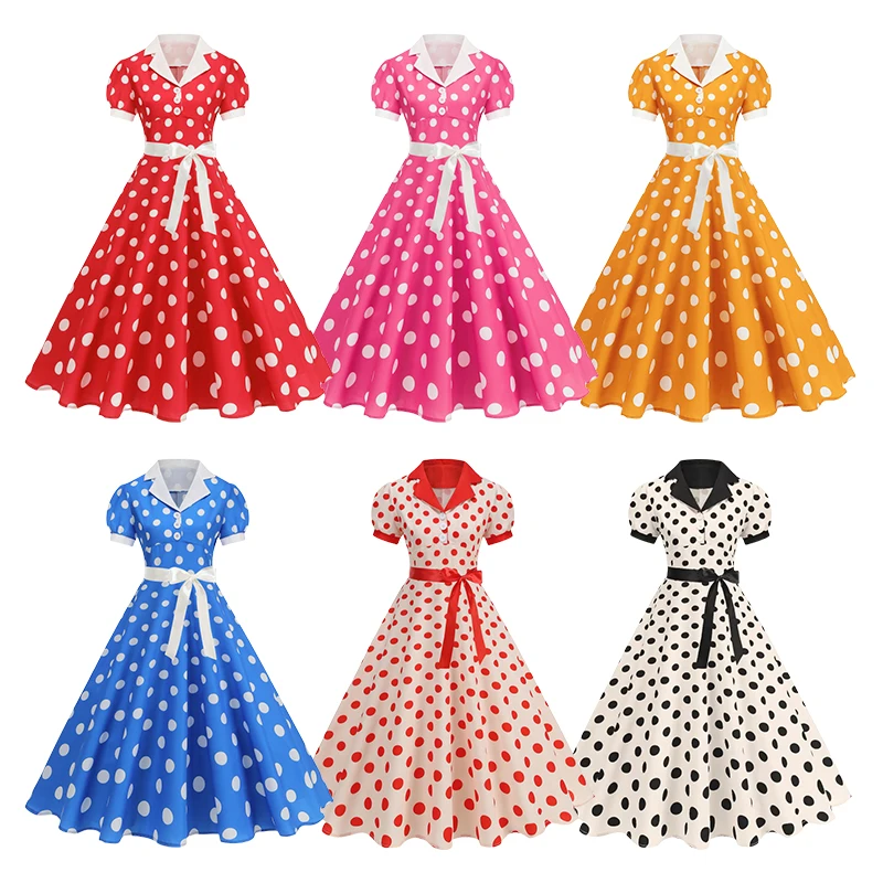 Abito estivo vintage a pois da - Women'S Fashion In The 1950S recensione e prezzo