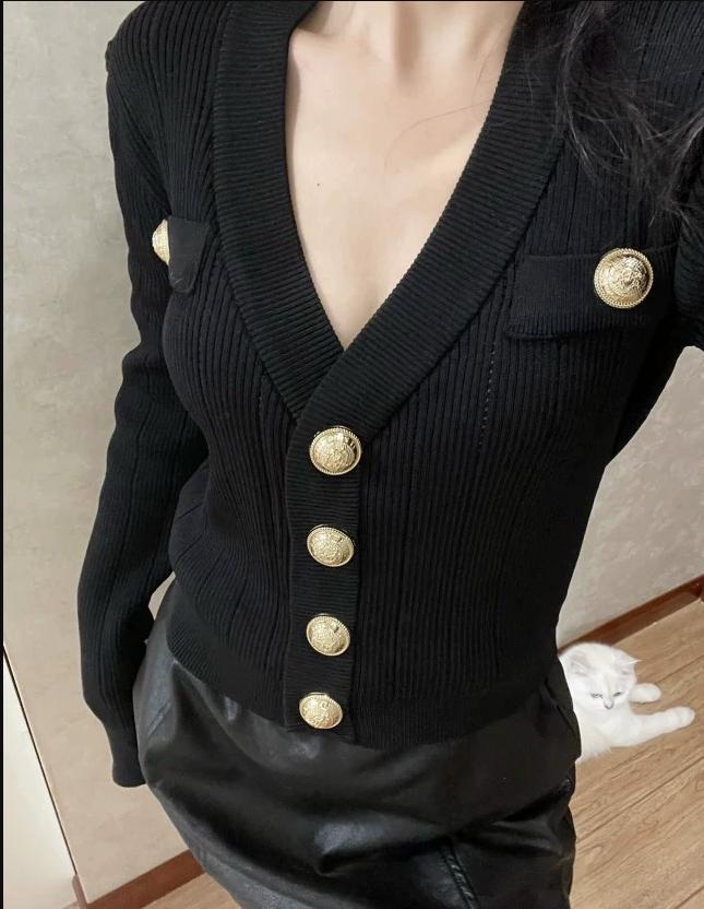 Cardigan in maglia con bottoni - Women'S Fashion From The 90S recensione e prezzo