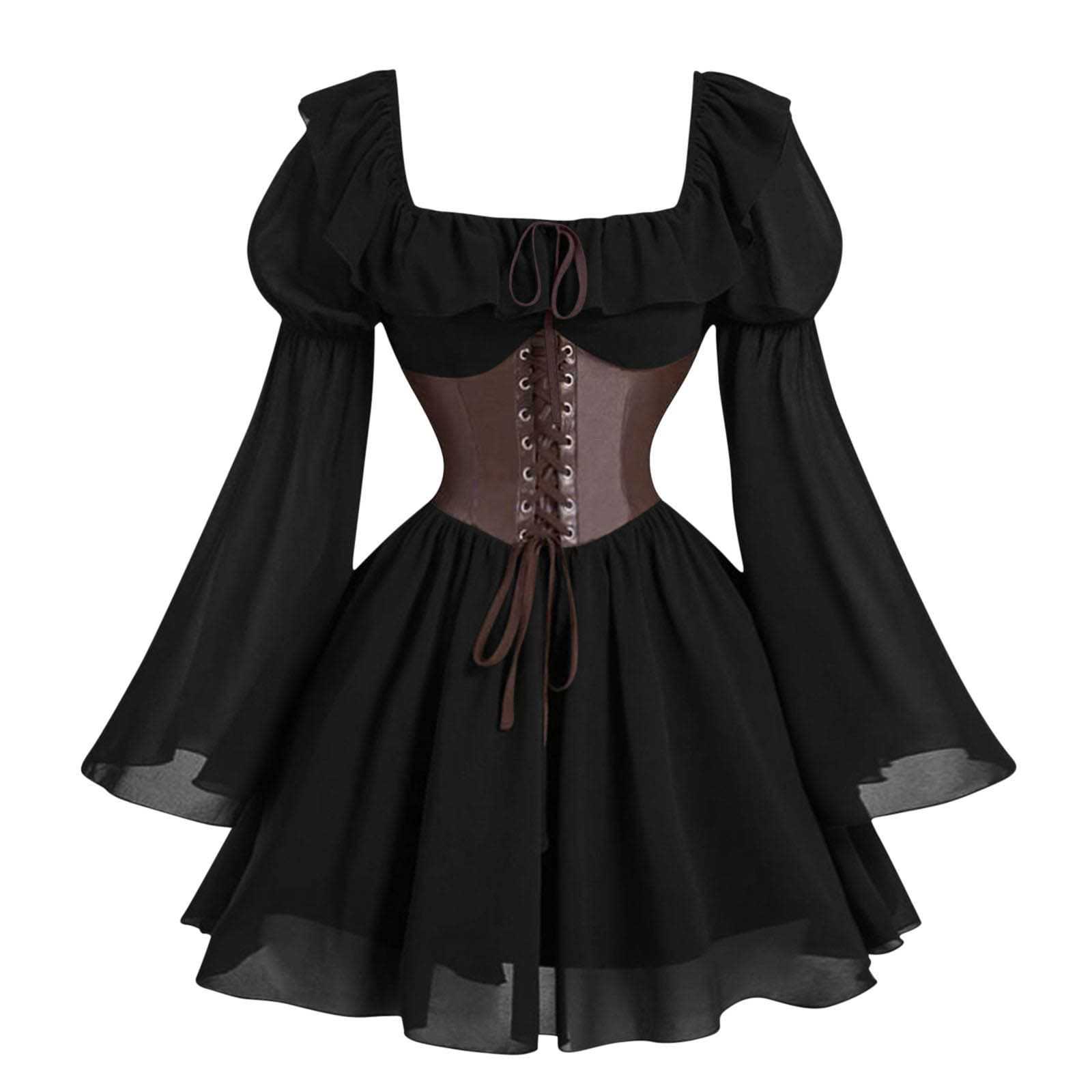 Abito medievale rinascimentale - Women'S Fashion Victorian recensione e prezzo