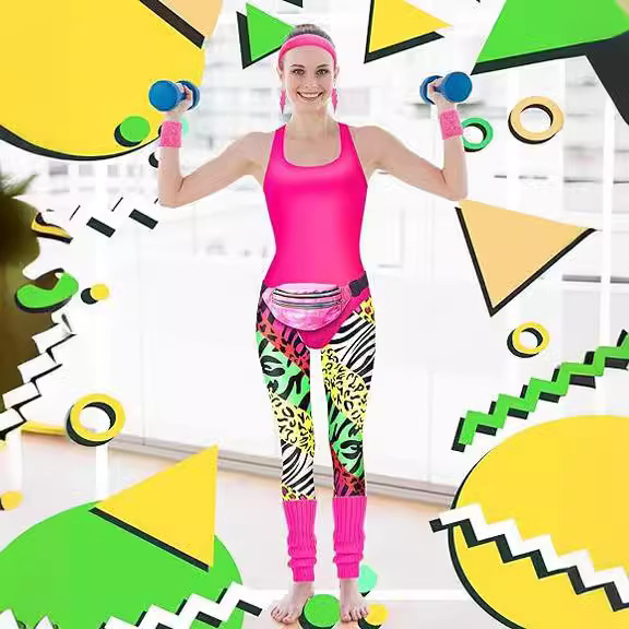 Costume da festa anni '80 Abbi - Women'S Fashion From The 80S recensione e prezzo