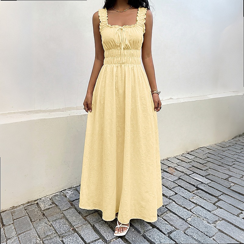 Abito estivo senza maniche con - Maxi Dress Boho recensione e prezzo