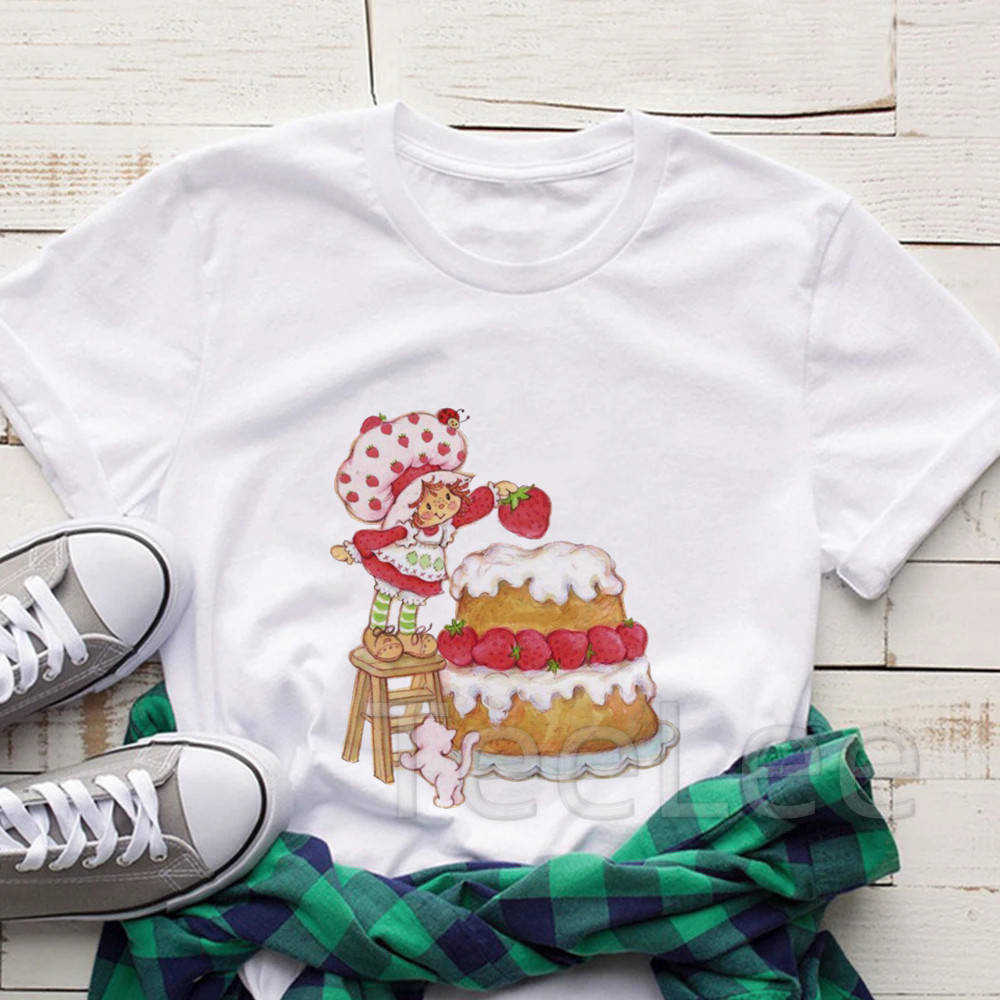 T-shirt vintage con fragole da - Women'S Fashion From The 90S recensione e prezzo