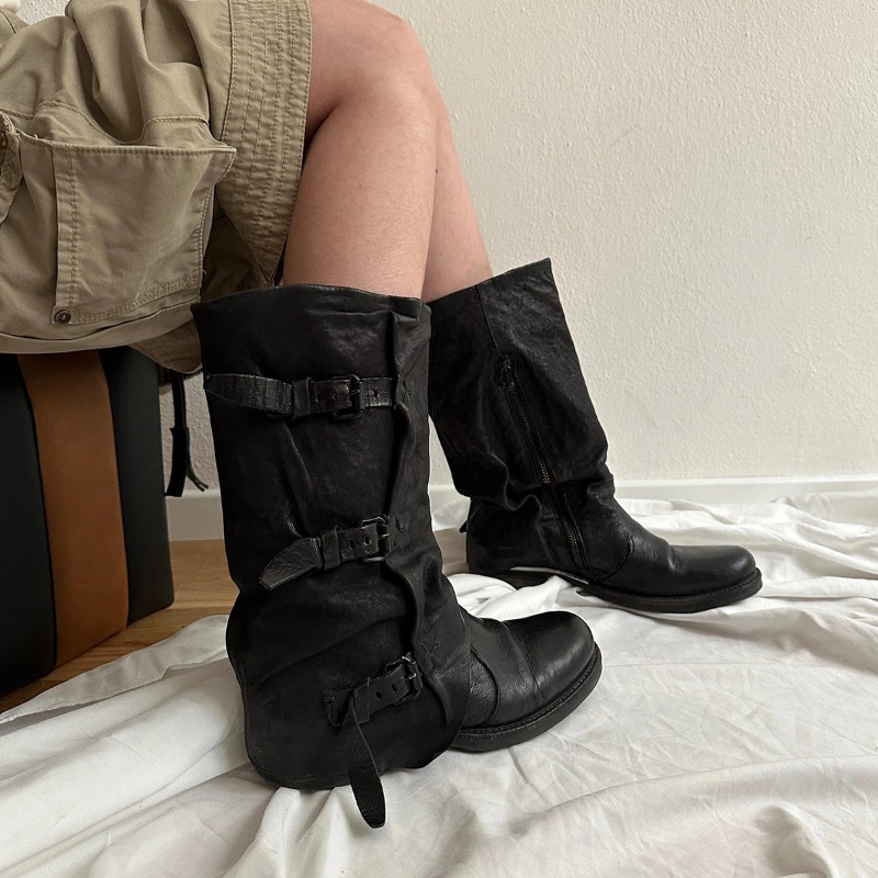 Scarpe Classiche da Donna, Sti - Women'S Fashion Leather Boots recensione e prezzo